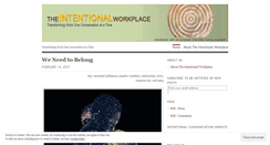 Desktop Screenshot of intentionalworkplace.com