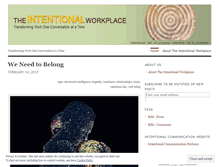 Tablet Screenshot of intentionalworkplace.com